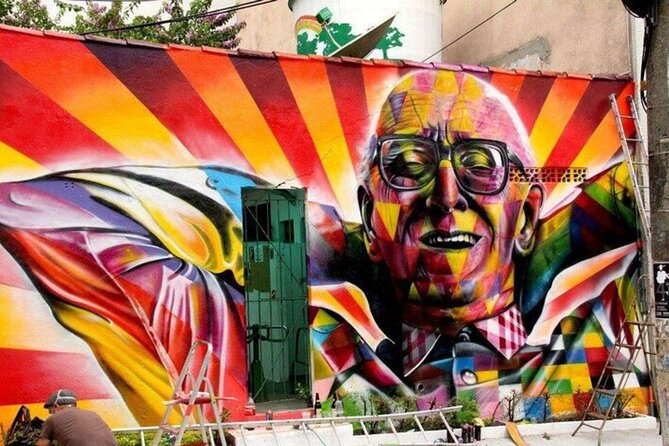 Rio de Janeiro Street Art Private Walking Tour with a Guide - Lapa and the Escadaria Selarón Mosaic Steps
