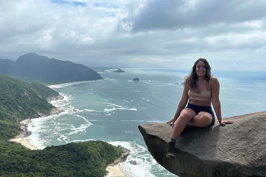 Rio de Janeiro: Telegrafo Rock Hike with Optional Beach Stop - Telegrafo Rock at 354 m: the Atlantic Ocean payoff