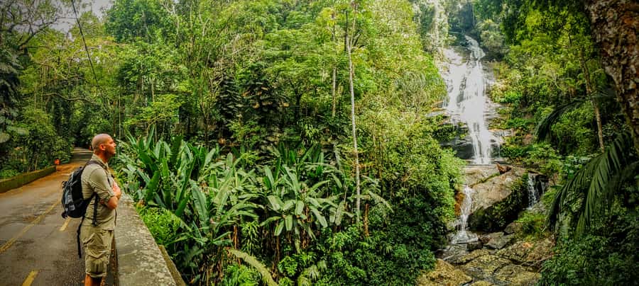Rio de Janeiro: Tijuca Forest Challenge Hike Full-Day Trip - Cascata da Baronesa and the waterfall refresh, bring the right stuff