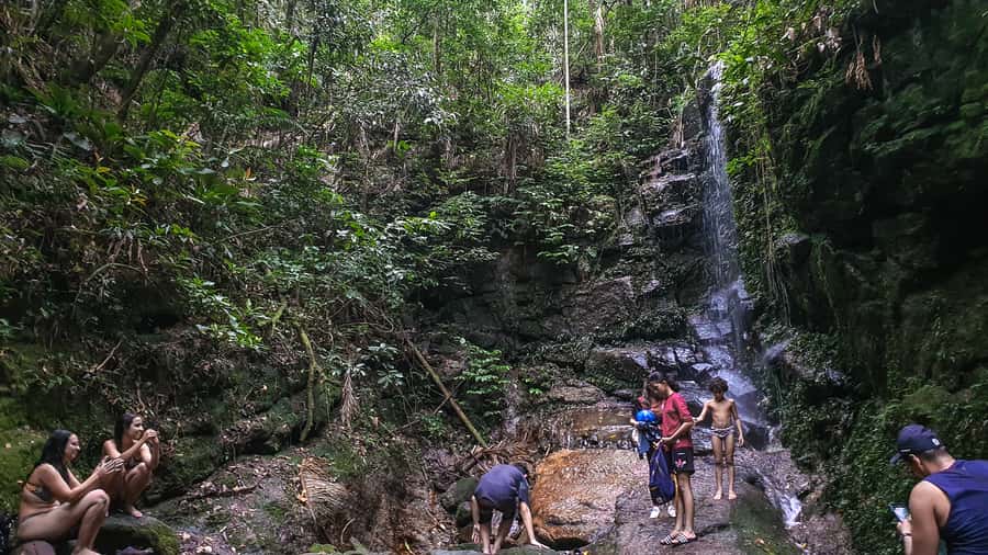 Rio de Janeiro: Tijuca Forest Waterfall of Souls Hike - The waterfall main events: Cachoeira das Almas and Baronesa Falls