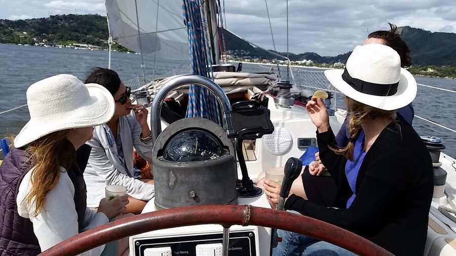 Rio de Janeiro: Wake Up and Sail - Ilha Fiscal, Santos Dumont Airport, and Villegagnon Island in one flowing route