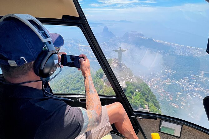 Rio : Helicopter tour at Christ the Redeemer - 30 minutes - The Stops You’ll Feel in Your Gut, Beaches to Christ