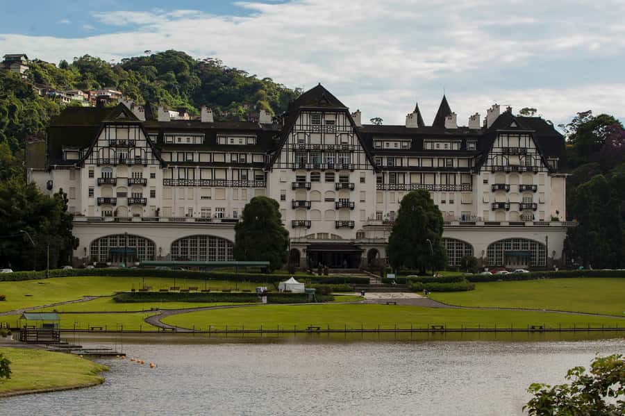 Rio: Petrópolis Guided Cultural City Day Tour with Pickup - Quitandinha Palace gardens: architecture you can actually photograph