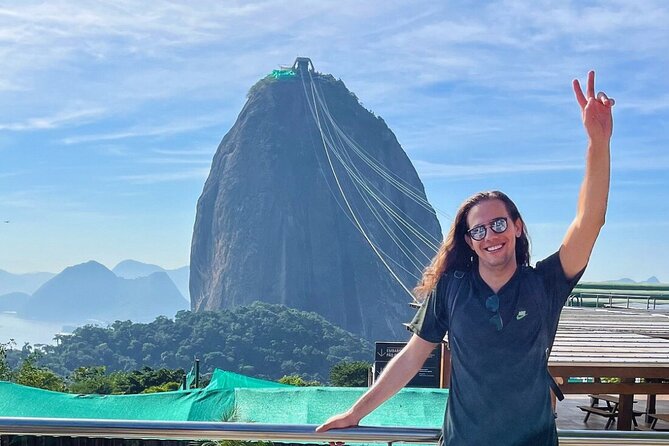 Rio's City Tour - Tickets for Christ, Sugar Loaf & Lunch included - Sugar Loaf Mountain by cable car, the final big view
