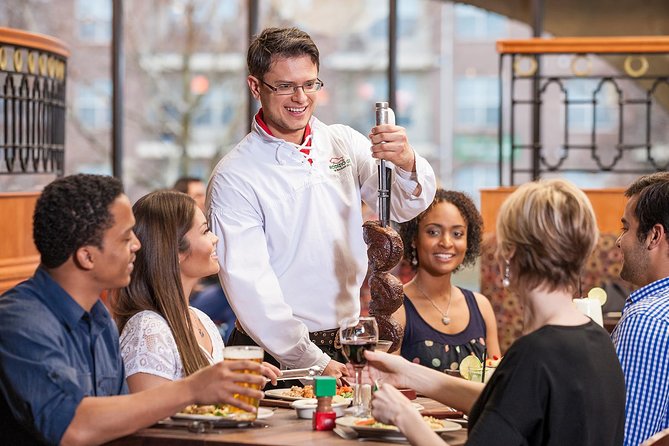 Samba Show Admission & Transfer with Dinner Option - Stop in Leme at Churrascaria: Grill, Salad Buffet, and Table Service