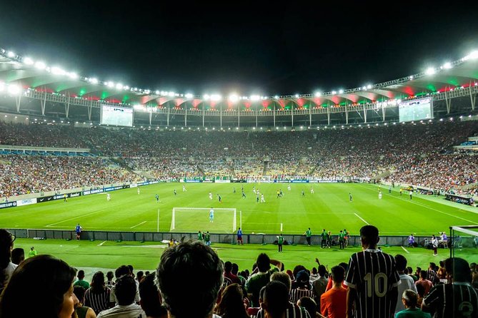 Soccer game in Rio de Janeiro with Local Supporter - Rio soccer feels different when you start with the crowd