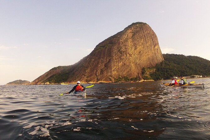 Sugar Loaf Mountain Canoe Tour in Rio de Janeiro - The Fora Beach swim stop is the best kind of break