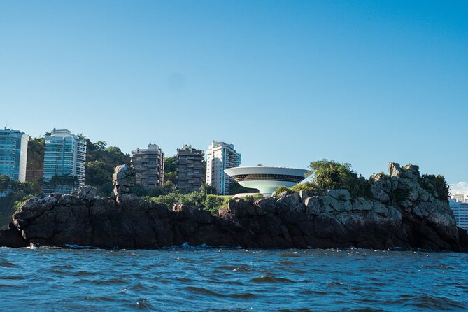 Sunset Boat Tour with Beer, Water, Soda and Snacks included - Stop 2: Museu de Arte Contemporânea de Niterói for photos and sea views