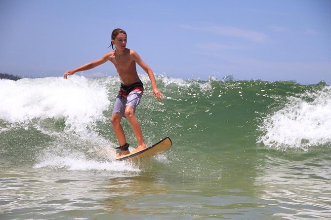 Surf Lesson at Arpoador Beach with Mandala Rio Surf School - Where You Meet: Bike Itaú35 by Pedra do Arpoador