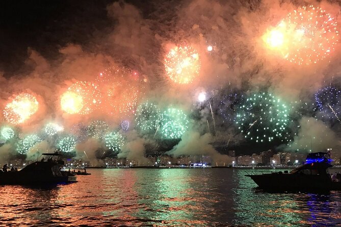 Ticket to New Year's Eve celebration on the Copacabana Waters - Boarding on MALAGA 3 and the vibe before midnight