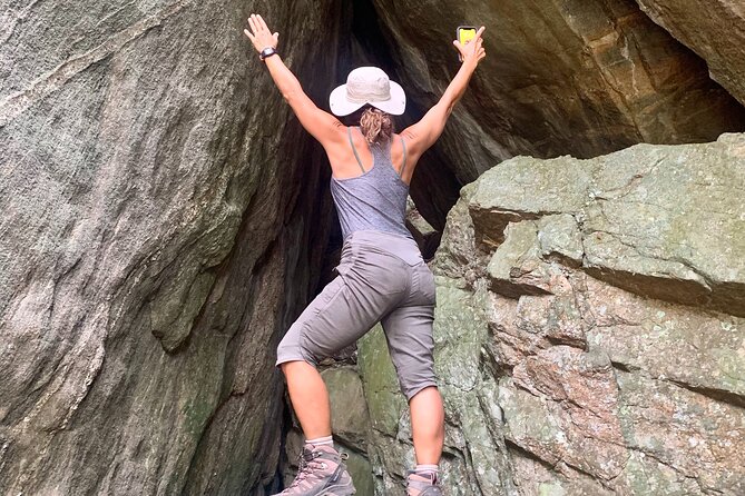 Tijuca Forest Hike - Waterfalls & Caves, Nature & Wild Life! - Cristalina, Baronesa, and Gabriela: the waterfall finish that keeps paying off