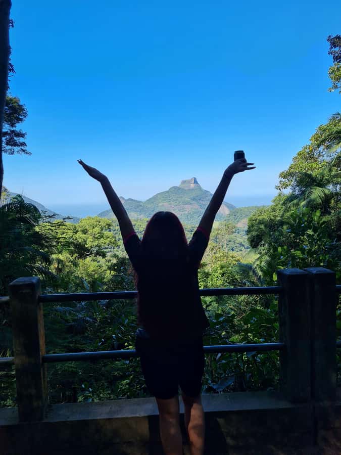 Tijuca Rain Forest - Adventure through Waterfalls & Caves - An antique park stop that gives the whole hike context