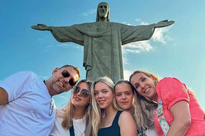 Tour Carioca Three postcards one single tour - Christ the Redeeder on Corcovado at 710 meters