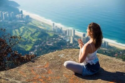 Yoga by the Cable Car to Sugarloaf in Urca