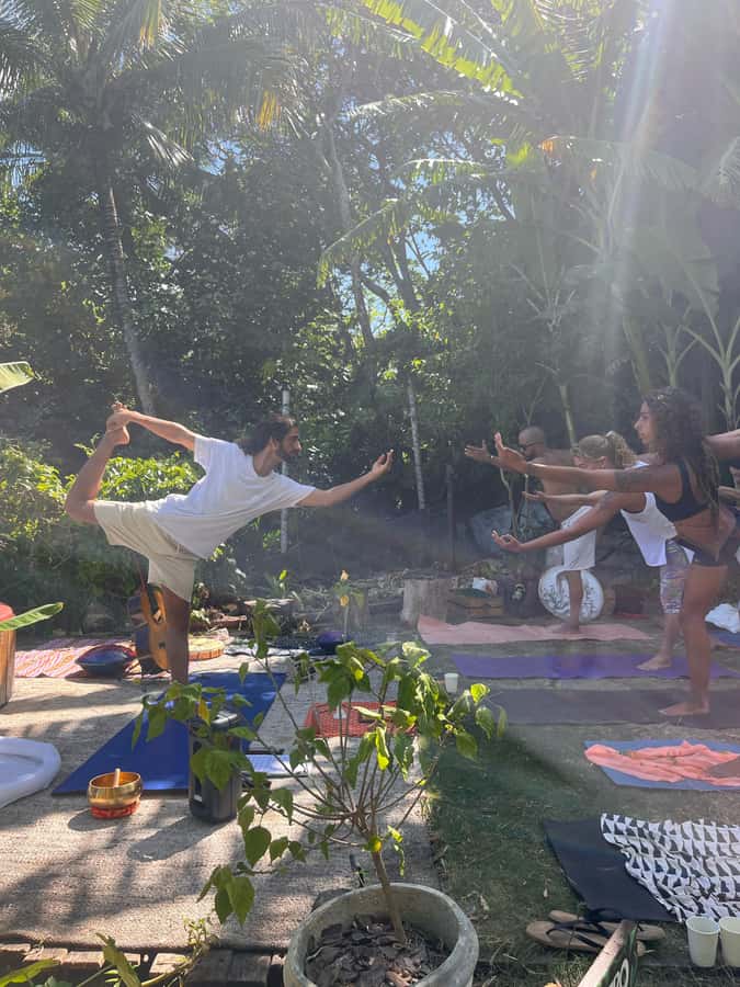 Yoga + Sound Healing - Ipanema Park - Yuri Bringel’s Approach: Skill, Kindness, and Clear Guidance
